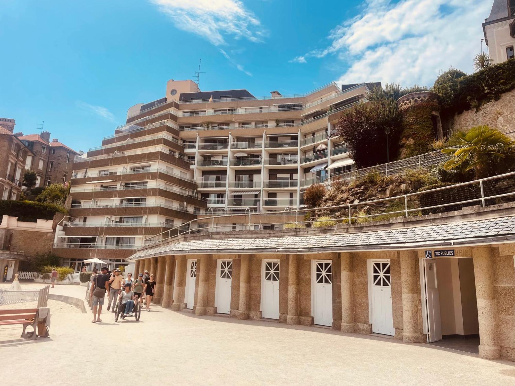 Appartement Dinard Plage Exterior foto